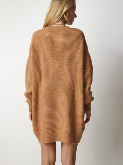 Biscuit Oversize Long Basic Knitwear Sweater
