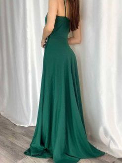 Green Long Prom Dress